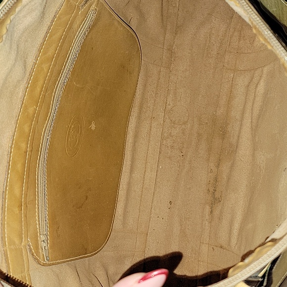 Flawed Gucci Vintage Zippered Tote Bag Project - Picture 8 of 11